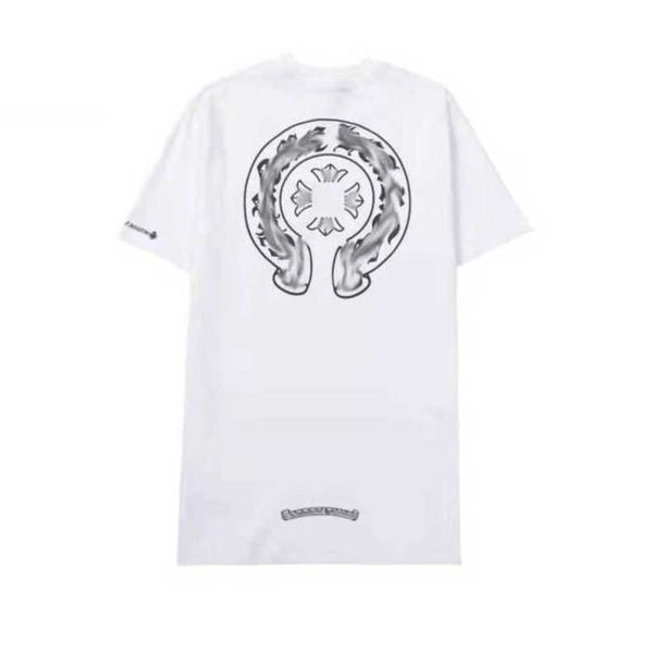 fashion luxury women's t shirt ch brand tees men women sanskrit letter sweatshirts short sleeve horseshoe couple t-shirt classic cross, White
fashion luxury women's t shirt ch brand tees men women sanskrit letter sweatshirts short sleeve horseshoe couple t-shirt classic cross, White