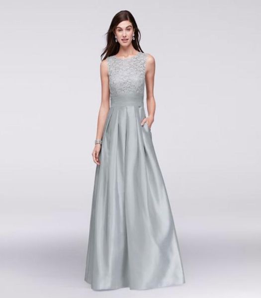 lace and satin sleeveless ball gown with pocket full pleated satin skirt evening dress wbm1118 silver prom dress party dresses3947670, Black
lace and satin sleeveless ball gown with pocket full pleated satin skirt evening dress wbm1118 silver prom dress party dresses3947670, Black