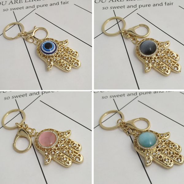 creative fatima's hand keychain pendant korean version devil's eye bag car jewelry keychains gift accessories, Silver
creative fatima's hand keychain pendant korean version devil's eye bag car jewelry keychains gift accessories, Silver