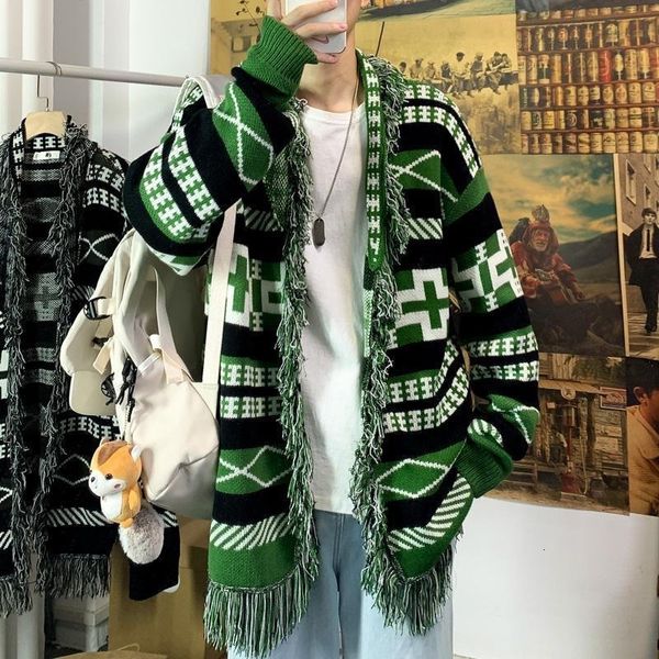 men's sweaters men's loose autumn and winter sweater retro korean version mustache jacquard diamond knitted sweater oversize shawl, White;black
men's sweaters men's loose autumn and winter sweater retro korean version mustache jacquard diamond knitted sweater oversize shawl, White;black