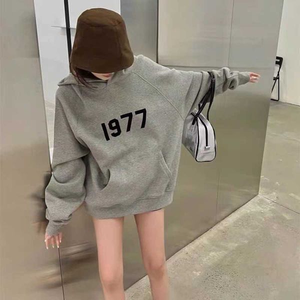 hoodies hweatshirts fog sweater double line essentials high street 1977 hooded autumn and winter loose men's women's couples', Black
hoodies hweatshirts fog sweater double line essentials high street 1977 hooded autumn and winter loose men's women's couples', Black