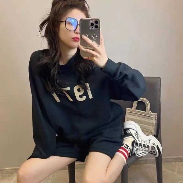 hoodies hweatshirts fog double line essentials new autumn winter 1977 round neck sweater high street casual loose men's and women', Black
hoodies hweatshirts fog double line essentials new autumn winter 1977 round neck sweater high street casual loose men's and women', Black