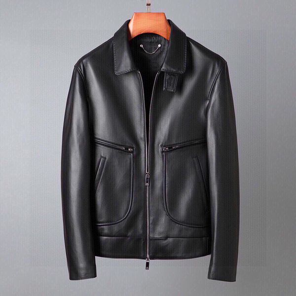 autumn winter genuine leather jacket designer coat men designers coats luxury mens jackets luxurious outdoor clothes luxuries clothing 007, Black;brown
autumn winter genuine leather jacket designer coat men designers coats luxury mens jackets luxurious outdoor clothes luxuries clothing 007, Black;brown