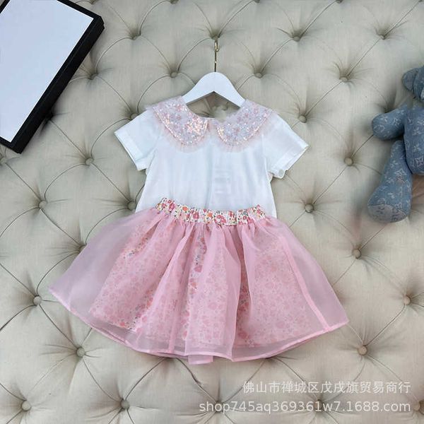 designer clothing sets girls summer fashion sequin rabbit ear short sleeved organza floral skirt two-piece skirt set, White
designer clothing sets girls summer fashion sequin rabbit ear short sleeved organza floral skirt two-piece skirt set, White