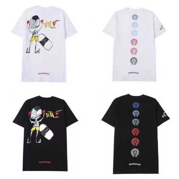 women's fashion luxury t shirt ch brand tees men women sanskrit letter short sleeve horseshoe couple t-shirts designer polos tshirts c, White
women's fashion luxury t shirt ch brand tees men women sanskrit letter short sleeve horseshoe couple t-shirts designer polos tshirts c, White