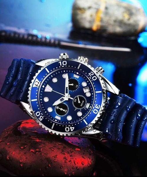 watches luxury designer the sports young japan six-pin all dial work quartz watch display calendar, Silver
watches luxury designer the sports young japan six-pin all dial work quartz watch display calendar, Silver