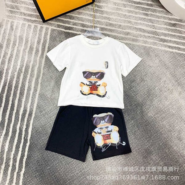 designer clothing sets children cartoon bear short sleeve t-shirt summer boys girls fashion cute casual sports, White
designer clothing sets children cartoon bear short sleeve t-shirt summer boys girls fashion cute casual sports, White