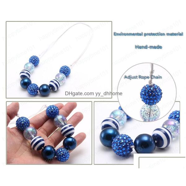 pendant necklaces blue style kids child beads necklace charming adjustable rope for girls handmade chunky jewelry drop delivery neck dhq40, Silver
pendant necklaces blue style kids child beads necklace charming adjustable rope for girls handmade chunky jewelry drop delivery neck dhq40, Silver