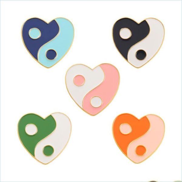 pins brooches yin yang taichi brooch enamel pin custom black white love shirt lapel backpack badge jewelry gift friends 615 dhgarden dhdd9, Gray
pins brooches yin yang taichi brooch enamel pin custom black white love shirt lapel backpack badge jewelry gift friends 615 dhgarden dhdd9, Gray