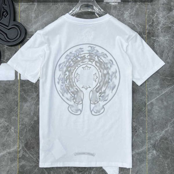 women's fashion luxury t shirt ch brand tees men women sanskrit letter sweatshirts short sleeve horseshoe couple t-shirt classic cross, White
women's fashion luxury t shirt ch brand tees men women sanskrit letter sweatshirts short sleeve horseshoe couple t-shirt classic cross, White