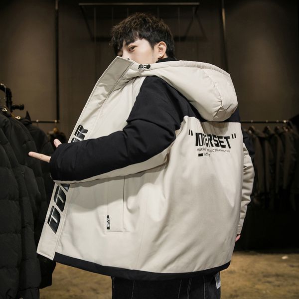 men's down parkas winter bubble coat men's cotton padded jackets thicke warm parkas y2k streetwear men clothes hooded letterman ba, Black 
men's down parkas winter bubble coat men's cotton padded jackets thicke warm parkas y2k streetwear men clothes hooded letterman ba, Black
