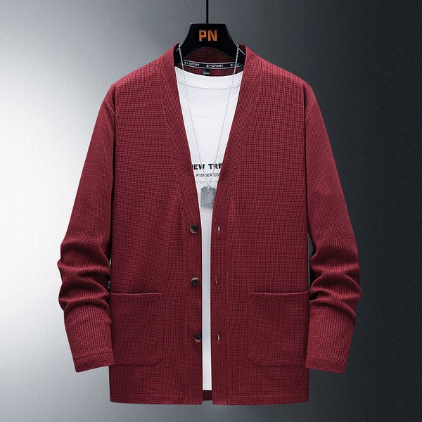 men's sweaters men cardigan autumn jacket korean version of the solid color vneck cardigan wild loose long sweater plus size 8xl 221128, White;black
men's sweaters men cardigan autumn jacket korean version of the solid color vneck cardigan wild loose long sweater plus size 8xl 221128, White;black