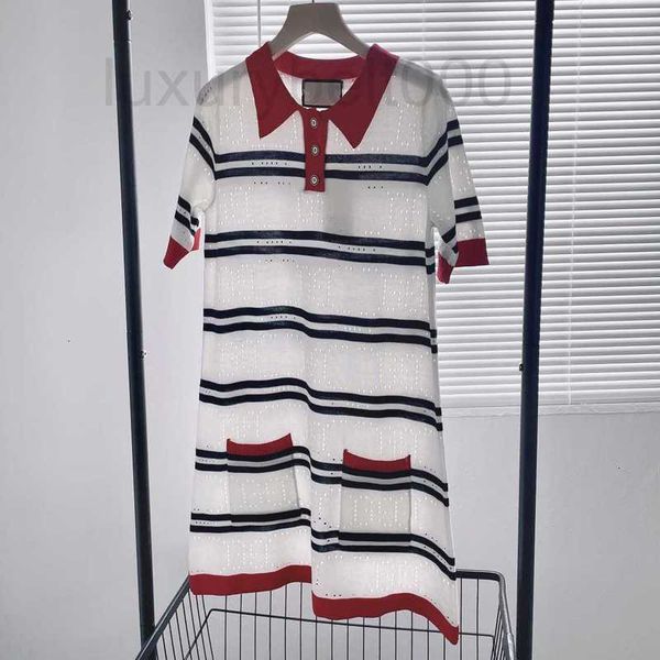 casual dresses designer women classic knit dress fashion letter gg pattern summer short sleeve womens clothing ljcf, Black;gray
casual dresses designer women classic knit dress fashion letter gg pattern summer short sleeve womens clothing ljcf, Black;gray
