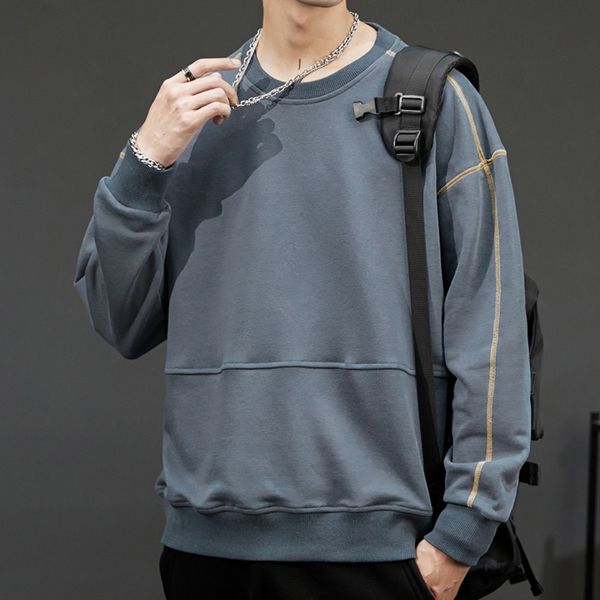 men's jackets casual sweatshirt men loose fit street fashion clothing men crew sweatshit hoodies no hood long sleeve shirts men 221128, Black;brown
men's jackets casual sweatshirt men loose fit street fashion clothing men crew sweatshit hoodies no hood long sleeve shirts men 221128, Black;brown