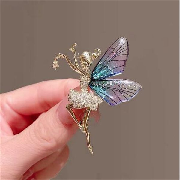 angel inlaid zircon brooch alloy rhinestone sequin corsage for women jewelry gifts gc1832, Gray
angel inlaid zircon brooch alloy rhinestone sequin corsage for women jewelry gifts gc1832, Gray