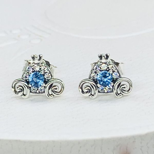 925 sterling silver pumpkin carriage stud earrings fits european pandora style jewelry fashion earrings, Golden;silver
925 sterling silver pumpkin carriage stud earrings fits european pandora style jewelry fashion earrings, Golden;silver