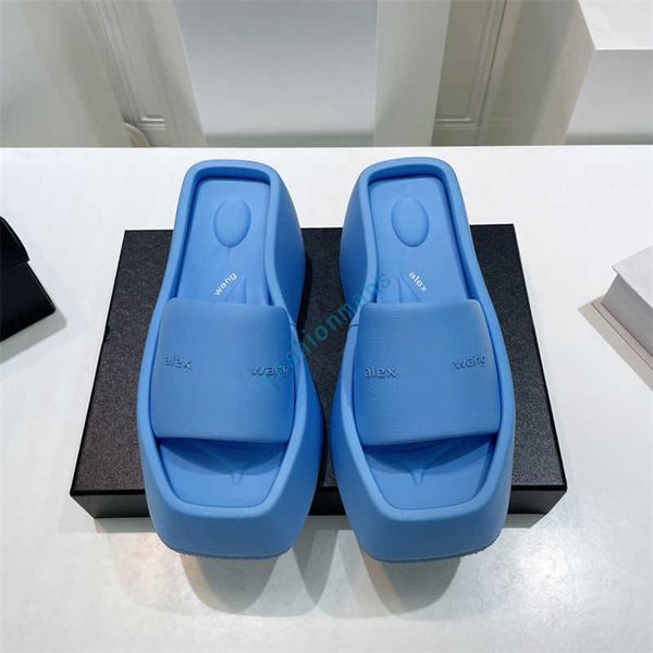 with box taji platform slide designer sandals high heel slippers alexander luxury slides square toe 10cm women shoes pink black blue rubber
with box taji platform slide designer sandals high heel slippers alexander luxury slides square toe 10cm women shoes pink black blue rubber
