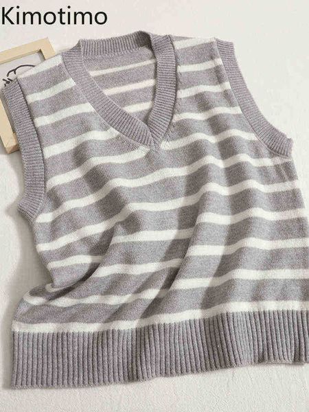 women's sweaters kimotimo retro striped knitted vest women autumn new sleeveless outfit sweater korean chic college style v neck sweate, White;black
women's sweaters kimotimo retro striped knitted vest women autumn new sleeveless outfit sweater korean chic college style v neck sweate, White;black