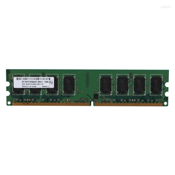 Image of Desktop DDR2 RAM Memory 800Mhz 2RX8 DIMM PC2-6400U High Performance For AMD Motherboard