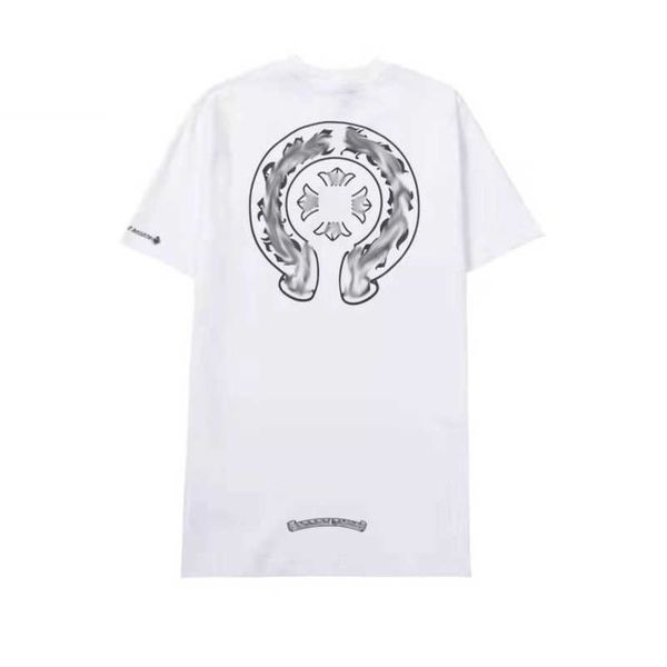 luxury women's fashion t shirt ch brand tees men women sanskrit letter sweatshirts short sleeve horseshoe couple t-shirt classic cross, White
luxury women's fashion t shirt ch brand tees men women sanskrit letter sweatshirts short sleeve horseshoe couple t-shirt classic cross, White