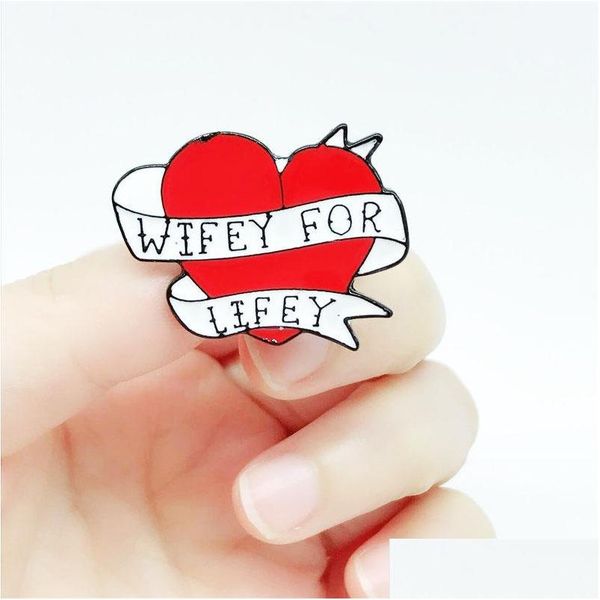 pins brooches wifey for life brooch women creative letter red love heart badges ribbon design denim shirts clothes shoes hats bags dhp86, Gray
pins brooches wifey for life brooch women creative letter red love heart badges ribbon design denim shirts clothes shoes hats bags dhp86, Gray