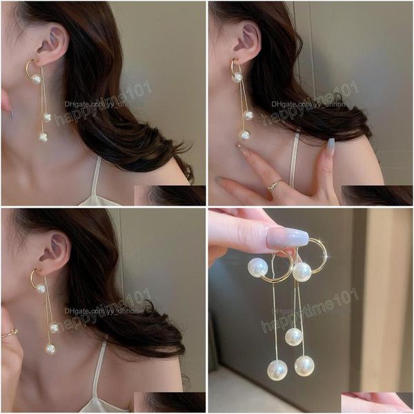 dangle chandelier pearl tassel temperament advanced long dangle earrings for women korean fashion earring drop delivery jewelry dhcqx, Silver
dangle chandelier pearl tassel temperament advanced long dangle earrings for women korean fashion earring drop delivery jewelry dhcqx, Silver