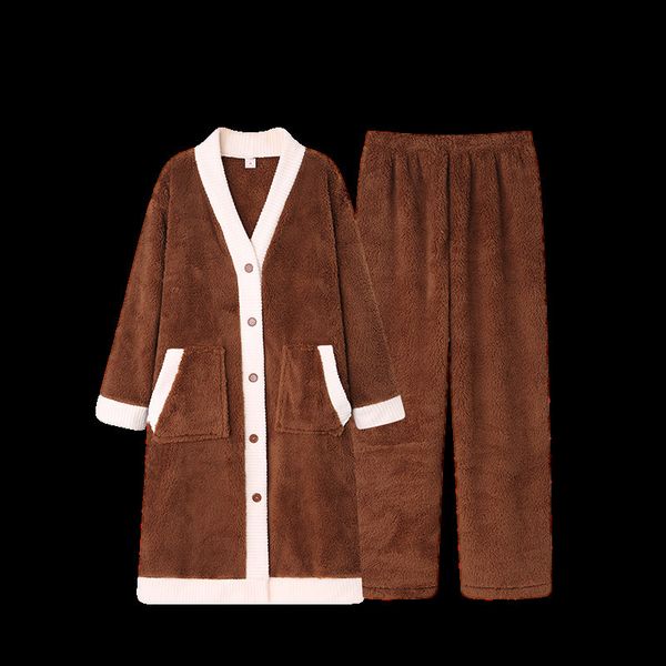 men's sleepwear autumn and winter pajamas style velvet coral simple medium length pajamas trousers household clothes 221124, Black;brown
men's sleepwear autumn and winter pajamas style velvet coral simple medium length pajamas trousers household clothes 221124, Black;brown