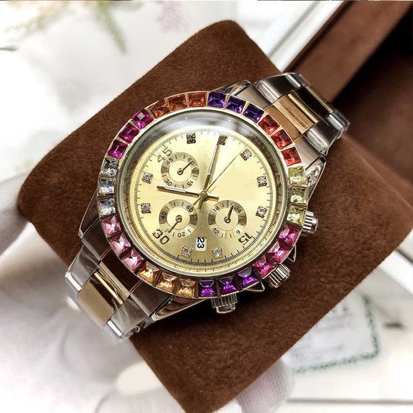 watches mens sports bracelet quartz movement u1 wristwatches factory alloy strap diamond dial crystal mirror folding buckle calendar, Silver
watches mens sports bracelet quartz movement u1 wristwatches factory alloy strap diamond dial crystal mirror folding buckle calendar, Silver