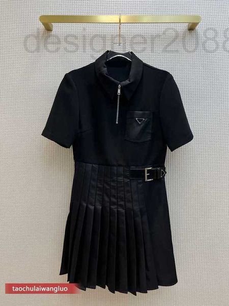 casual dresses designer leisure age reducing leave two piece pleated short sleeve dress high end female bbtz, Black;gray
casual dresses designer leisure age reducing leave two piece pleated short sleeve dress high end female bbtz, Black;gray
