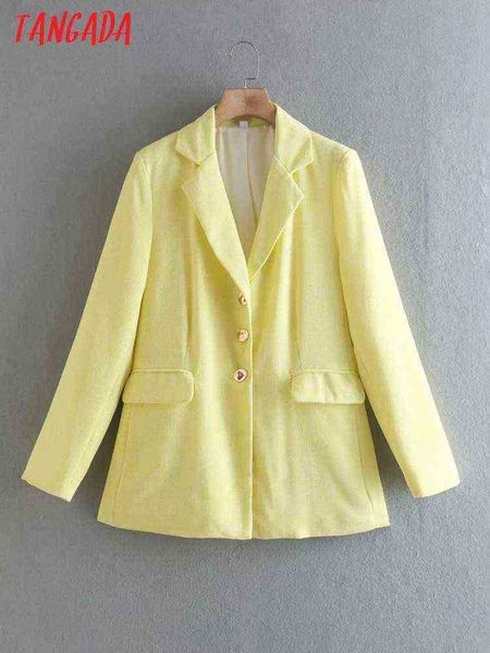 suit tangada women vintage yellow tweed blazer female long sleeves elegant jack, White;black
suit tangada women vintage yellow tweed blazer female long sleeves elegant jack, White;black