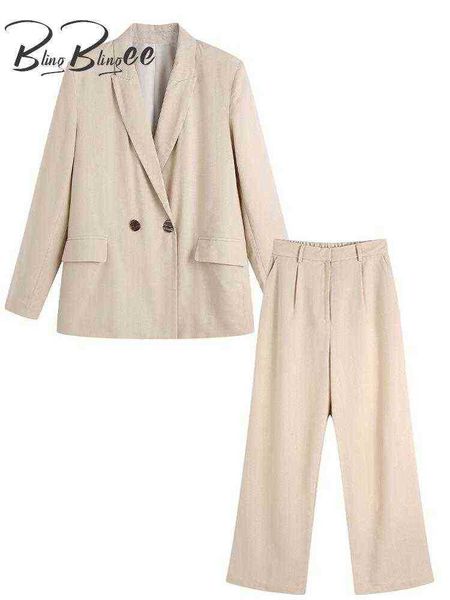 blingblingee spring 2022 women linen 2 piece setstraf long sleeve double breasted female loose blazer suits straight pants tall j220813, White;black
blingblingee spring 2022 women linen 2 piece setstraf long sleeve double breasted female loose blazer suits straight pants tall j220813, White;black