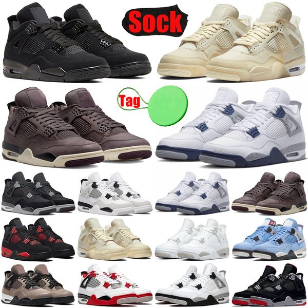 4 4s mens womens basketball shoes jumpman military black cats canvas white oreo university blue a ma maniere midnight navy men trainers spor
4 4s mens womens basketball shoes jumpman military black cats canvas white oreo university blue a ma maniere midnight navy men trainers spor