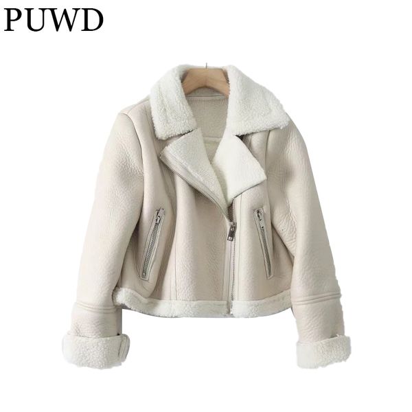 women's fur faux fur puwd warm womenshort faux fur jacket winter leisure streetwear retro solid comfortable fashion loose female thick, Black
women's fur faux fur puwd warm womenshort faux fur jacket winter leisure streetwear retro solid comfortable fashion loose female thick, Black