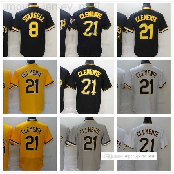 21 roberto clemente baseball jersey 8 willie stargell stitched 2022 new jerseys men women youth size s--xxxl, Blue;black
21 roberto clemente baseball jersey 8 willie stargell stitched 2022 new jerseys men women youth size s--xxxl, Blue;black