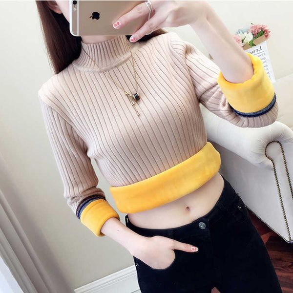 women's sweaters jmprs winter thick women sweater fashion striped long sleeves warm korean slim knitted jumper women basic j220915, White;black
women's sweaters jmprs winter thick women sweater fashion striped long sleeves warm korean slim knitted jumper women basic j220915, White;black