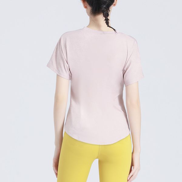 Summer Relaxed Short Sleeve Nude Yoga Shirt Women Breathable Leisure Sports Fitness Running Quick Dry, White
Summer Relaxed Short Sleeve Nude Yoga Shirt Women Breathable Leisure Sports Fitness Running Quick Dry, White