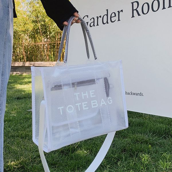 2022 fashion women handbags transparent large tote bag designer clear pvc luxury shoulder crossbody bags summer beach jelly bag, Black;red
2022 fashion women handbags transparent large tote bag designer clear pvc luxury shoulder crossbody bags summer beach jelly bag, Black;red