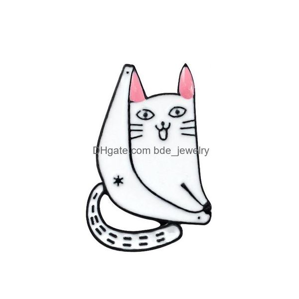 pins brooches cute do the splits animal pink ear white cat brooches for women japanese badges enamel paint lapel pins denim shirt g dhii2, Gray
pins brooches cute do the splits animal pink ear white cat brooches for women japanese badges enamel paint lapel pins denim shirt g dhii2, Gray