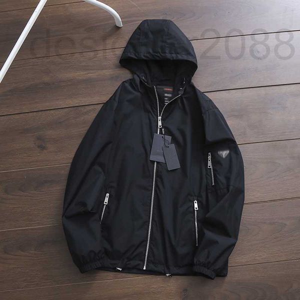 women's jackets designer autumn jacket hooded thin coat high version men's casual windbreaker right, Black;brown
women's jackets designer autumn jacket hooded thin coat high version men's casual windbreaker right, Black;brown