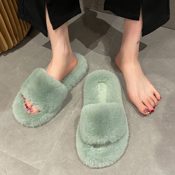 slippers hair women's autumn winter flat bottom fashion lazy comfortable home cotton zapatos mujer 221126, Black
slippers hair women's autumn winter flat bottom fashion lazy comfortable home cotton zapatos mujer 221126, Black