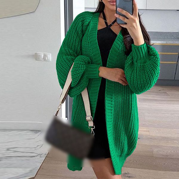 women's knits tees ovrsized midlength women knitted cardigan casual lantern sleeve solid women's cardigans autumn winter female sw, White
women's knits tees ovrsized midlength women knitted cardigan casual lantern sleeve solid women's cardigans autumn winter female sw, White