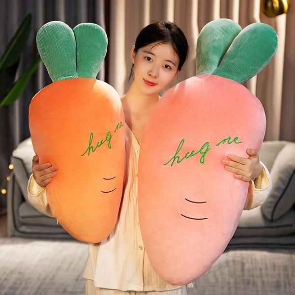 Large 55-110CM Size Cartoon Carrot Plush Toys Full Filling Plant Pillow Kawaii Radish Dolls Sleeping Bed Cushion for Girls Baby, Orange
Large 55-110CM Size Cartoon Carrot Plush Toys Full Filling Plant Pillow Kawaii Radish Dolls Sleeping Bed Cushion for Girls Baby, Orange