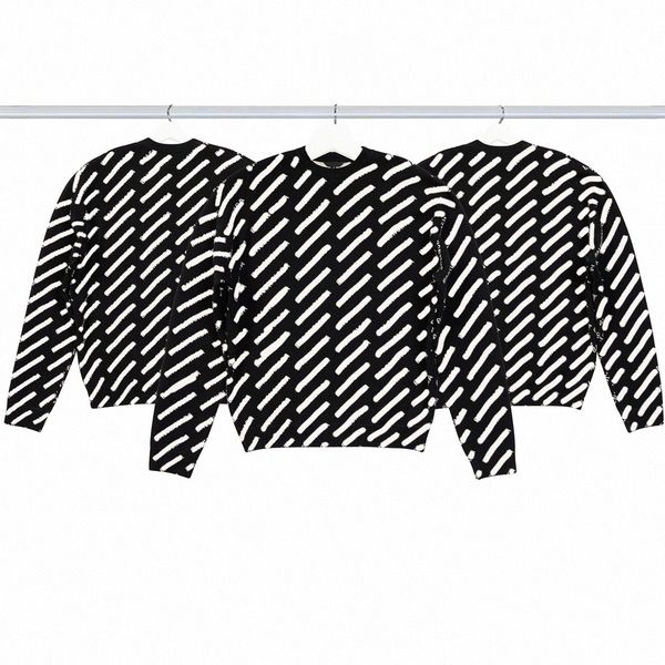 mens sweaters designer casual knits double knit jacquard sweater for men and women 088b#, White;black
mens sweaters designer casual knits double knit jacquard sweater for men and women 088b#, White;black