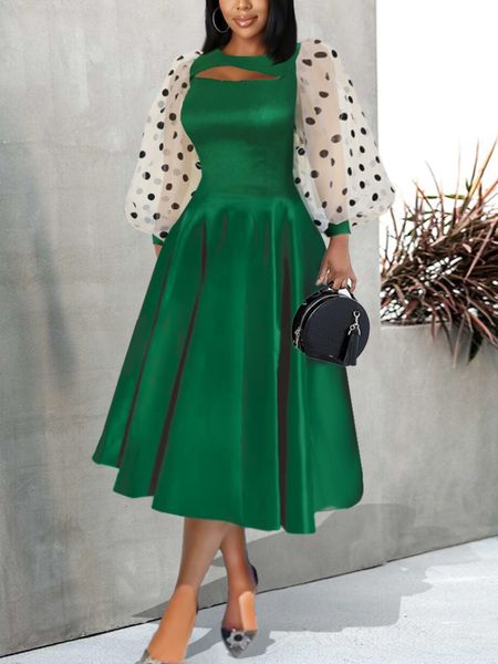 party dresses women long sleeve skater see through tulle dots contrast flared swing shimmer elegant spring summer big size outfit 221128, White;black
party dresses women long sleeve skater see through tulle dots contrast flared swing shimmer elegant spring summer big size outfit 221128, White;black