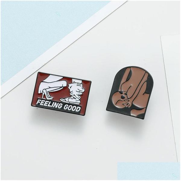 pins brooches cartoon personality european punk alloy brooch for women feeling good skl head badge shirt backpack funny pins jewelr dho7u, Gray
pins brooches cartoon personality european punk alloy brooch for women feeling good skl head badge shirt backpack funny pins jewelr dho7u, Gray