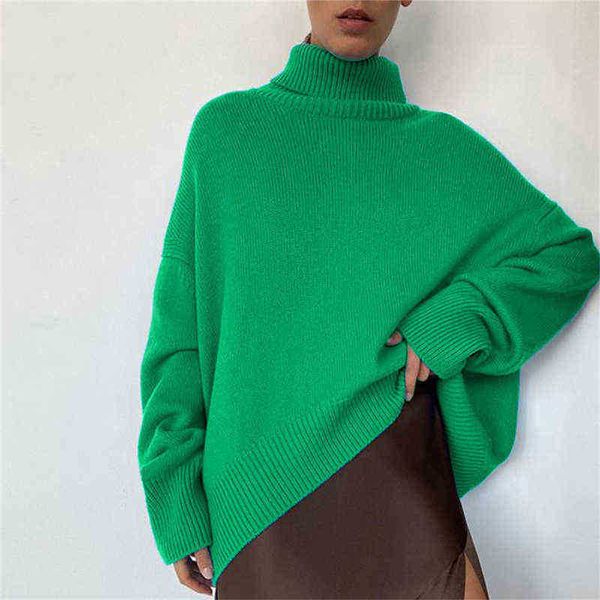 women's sweaters women's turtleneck batwing long sleeves oversize sweater women loose casual 2021 winter warm knitted sweater ladi, White;black
women's sweaters women's turtleneck batwing long sleeves oversize sweater women loose casual 2021 winter warm knitted sweater ladi, White;black