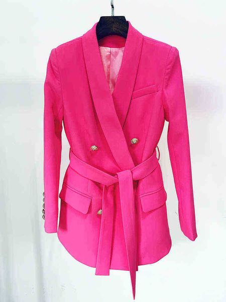 suit high street new fashion 2022 designer jacket women double breasted lion bu, White;black
suit high street new fashion 2022 designer jacket women double breasted lion bu, White;black