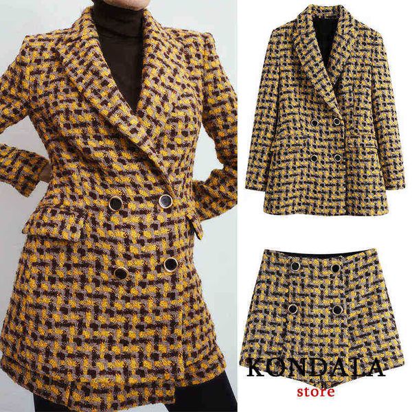 kondala za 2021 office lady yellow plaid oversized long blazer v neck double breasted pockets vintage fashion jackets female j220813, White;black
kondala za 2021 office lady yellow plaid oversized long blazer v neck double breasted pockets vintage fashion jackets female j220813, White;black