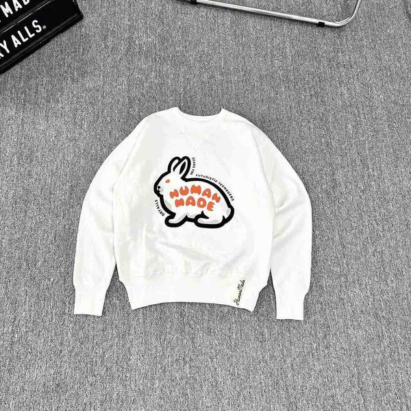 designer human made year of the rabbit limited day fashion round neck plush sweater men and women loose coat size xl, Black
designer human made year of the rabbit limited day fashion round neck plush sweater men and women loose coat size xl, Black