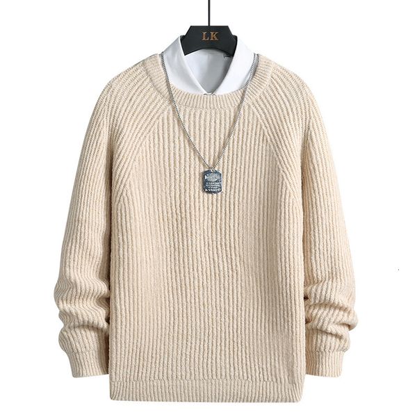 men's sweaters mrmt brand round neck sweater men's korean version trend loose jacquard knitwear men's solid color with thick, White;black
men's sweaters mrmt brand round neck sweater men's korean version trend loose jacquard knitwear men's solid color with thick, White;black